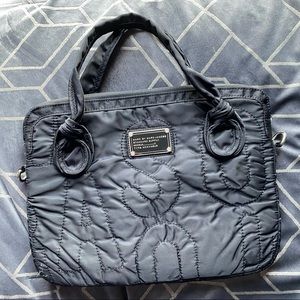 MARC BY MARC JACOBS Quartz Black Nylon 13” Laptop Bag (No strap)